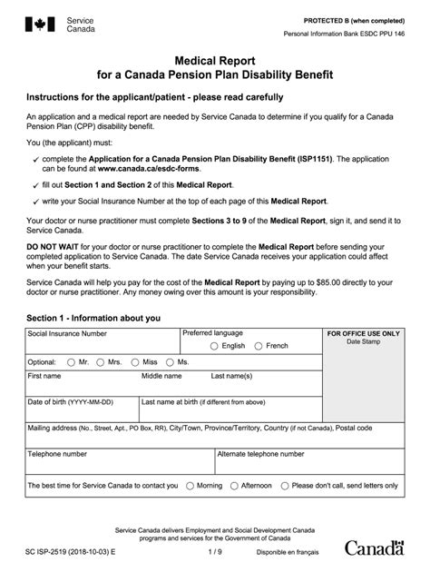 Application For Cpp Disability 2018 2024 Form Fill Out And Sign