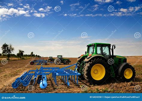 Tractor Modern Agriculture Equipment Editorial Stock Photo Image
