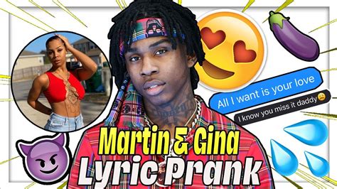 Polo G Martin Gina LYRIC PRANK ON FIRST LOVE FREAKY YouTube