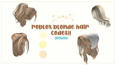 Aesthetic Bloxburg Hair Codes