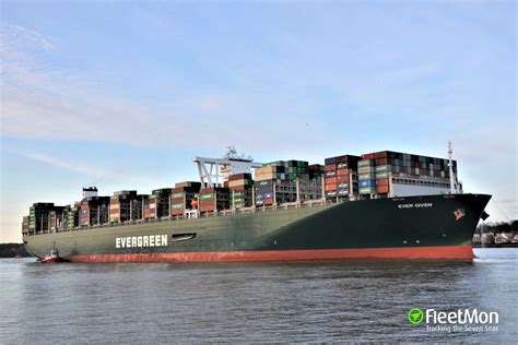 Ever given is one of the largest container ships in the world. Photo of EVER GIVEN (IMO: 9811000, MMSI: 353136000 ...