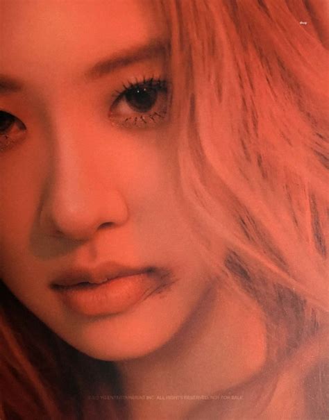 Ready stock photocard blackpink transparan kill this love ~bahan tebal (ga murahan) ~import bahan bagus ga. Scan BLACKPINK Rosé from Kill This Love Mini Album Photobook