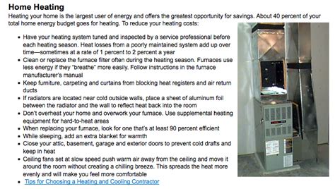 Consumers Energy Home Heating Tips Heating Systems Energy Budgeting