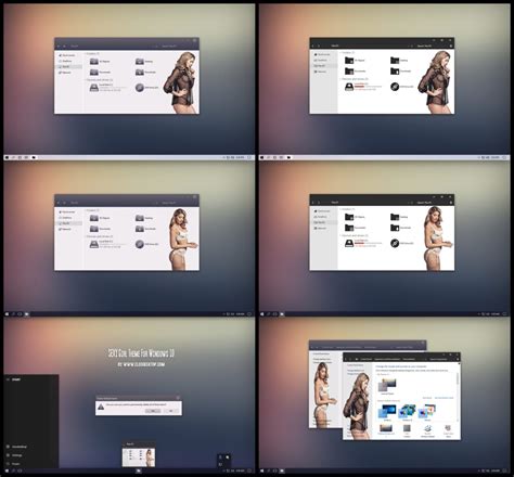 Sexy Girl Theme For Windows 10 Cleodesktop