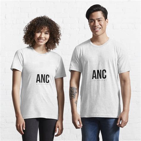 Anc Anchorage Airport Code T Shirt For Sale By Cartocreative Redbubble Airport T Shirts