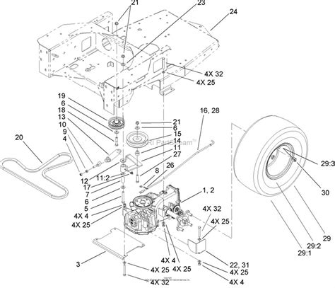 Toro Timecutter Ss4225 Parts Diagram