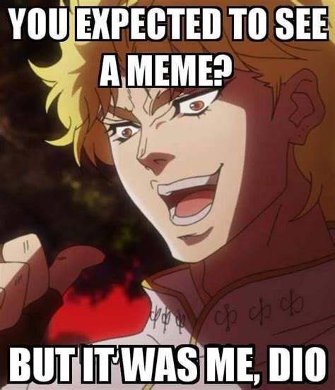 Jojo Dio Meme Wallpaper