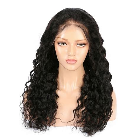 Brazilian Virgin Hair Water Wave Lace Front Wigs LFWBWW