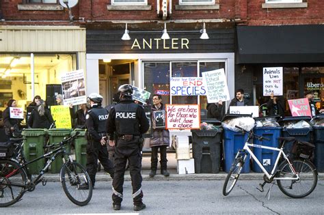 Vegan Protesters Still Wont Leave Antler Restaurant Alone