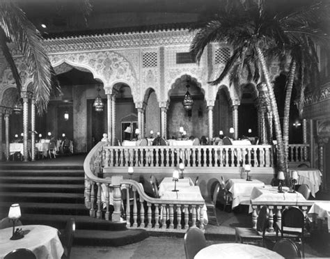 Interior Shot Of The Cocoanut Grove Nightclub At The Ambassador Hotel