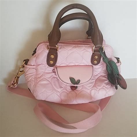 Juicy Couture Bags Juicy Couture Light Pink Cherry Mini Hand Bag
