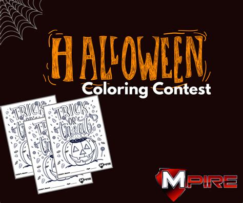 Halloween Coloring Contest