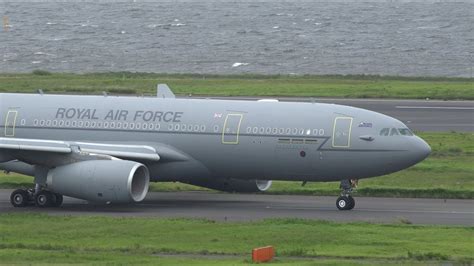Royal Air Force Airbus A330 Mrtt Zz336 Takeoff From Hnd 34r Youtube