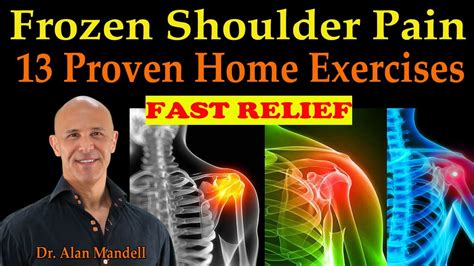 Frozen Shoulder Pain 13 Of The Best Healing Home Stretch Exercises