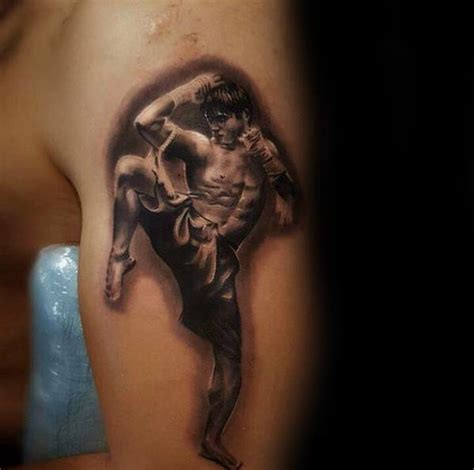 Who is like bruce lee attitude, style and determination and person.ect. 60 Bruce Lee Tattoo Designs For Men - Martial Arts Ideas