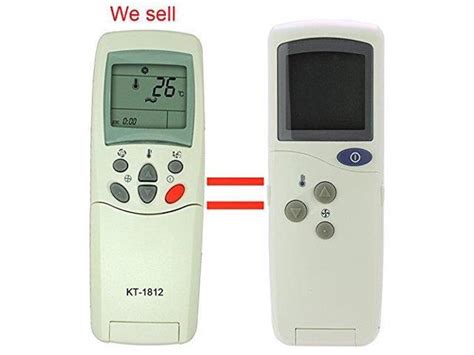 The air conditioner may be operating abnormally when: KT-1812 Replacement for LG Air Conditioner Remote Control ...