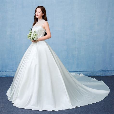 Wedding dress wedding dress bridal gowns expensive wedding dresses mermaid wedding dress red wedding dress wedding dress box white dress 1,101 formal wedding guest dress products are offered for sale by suppliers on alibaba.com, of which evening dresses accounts for 15%, plus. Satin big trailing formal dress Korean style wedding dress ...