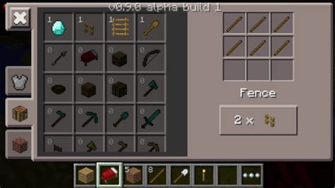 Screenshots of crafting guide professional 1.0. Minecraft PE - Drop Down Guides