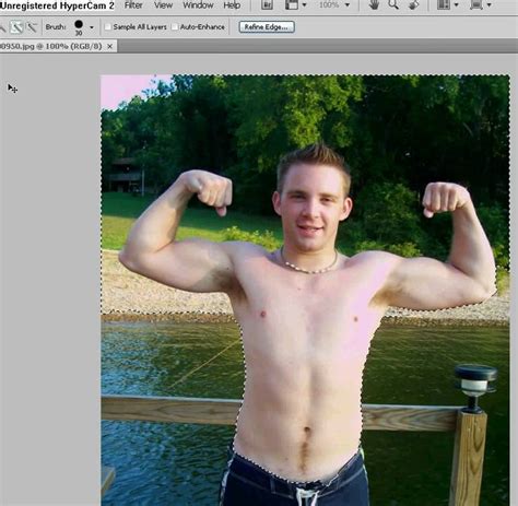 How To Make Your Muscles Bigger In Photoshop Cs4 And Cs3 Youtube