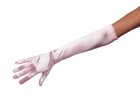 Ambers Very Long Satin Gloves Ebay