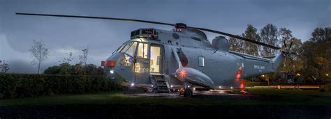 Helicopter Hotel Offers Luxury Aircraft Accommodation Luxury