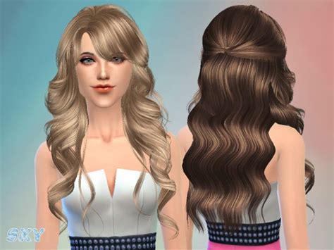 The Sims Resource Hairstyle 255 By Skysims Sims 4 Downloads