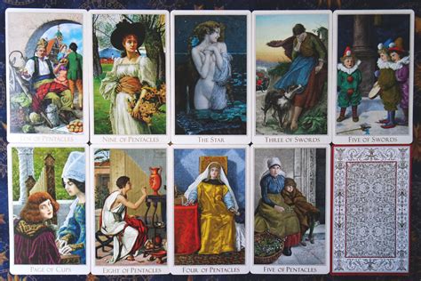 Victorian Style Tarot Cards Printable Cards