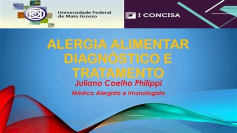 PDF Alergia alimentar diagnóstico e tratamento ANAFILAXIA