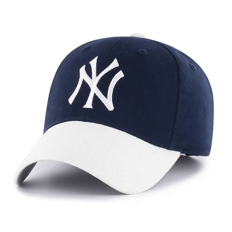 New York Yankees 47 Two Tone Adjustable Hat Navywhite Osfa