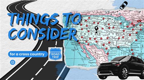 Things To Consider Before A Cross Country Road Trip