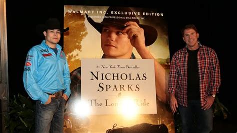 I also do not own any part of this book or movie. PBR's Jory Markiss On Cover Of Nicholas Sparks' Book "The ...
