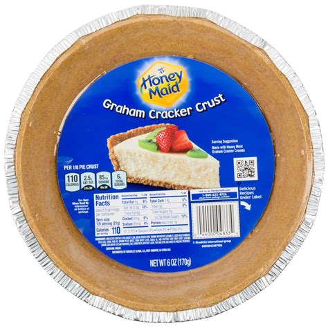 Nabisco Honey Maid 8 34 Graham Cracker Pie Crust 12case