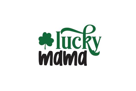 Premium Vector Lucky Mama Svg