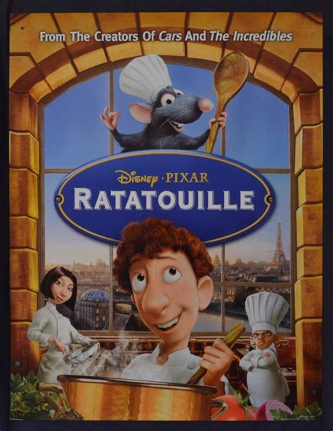 All About Movies Ratatouille 2007 One Sheet Dvd Movie Poster Disney