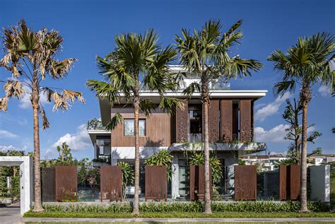 Space Architecture Designs Modern Tropical Villa In Vietnam With