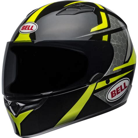 Certain bell racing motorcycle helmets fit in this category, and they come with a variety of features that suit the needs of motorcycle racers including: Bell Qualifier Flare Motorcycle Helmet & Visor - Full Face ...