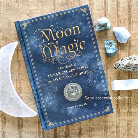 Moon Magic Hardcover Book Handbook Lunar Cycles Lore Etsy