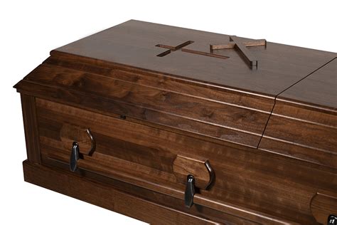 Traditional Walnut In Natural Finish Abbey Caskets