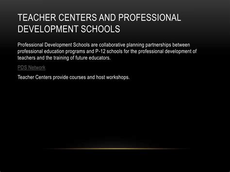 Ppt Professional Development For Educators Powerpoint Presentation