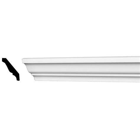 American Pro Decor WM 49 3 in. x 2 in. x 144 in. Plain ...