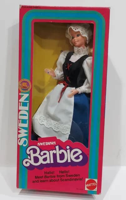 barbie 1982 swedish barbie doll dolls of the world sweden 25 00 picclick