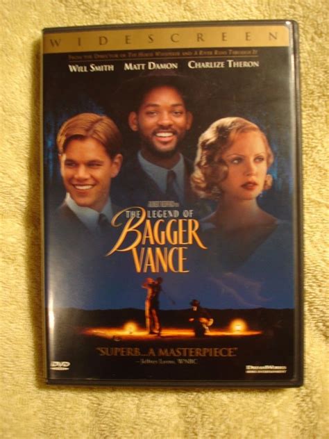 It's like being in a secret club that we desperately wish when watching the opening scene in the movie tully, with charlize theron, involving her character's son and the willbarger sensory brushing protocol, an. The Legend of Bagger Vance (DVD, 2001) Will Smith Matt ...