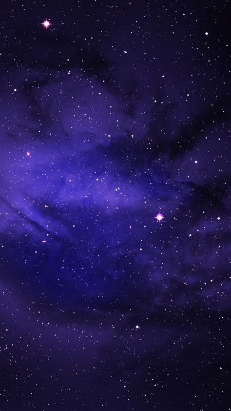1080x1920 Space Stars Purple Sky Iphone 76s6 Plus Pixel Xl One Plus