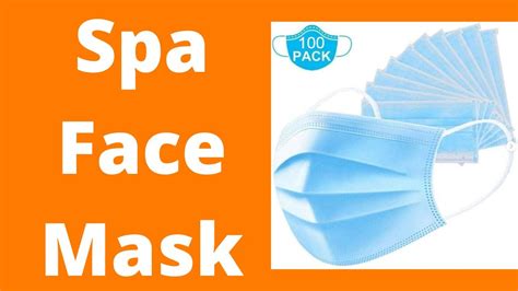 Dukal DUK Reflections Spa Face Mask Earloop Pleated Blue Ply Pack Of Face
