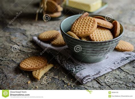 Fresh Vanilla Butter Biscuits Stock Image Image Of Dough Patisseries