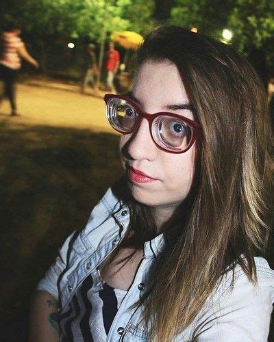 stunning highly myopic brunette girl with strong glasses in 2022 brunette girl beauty girl