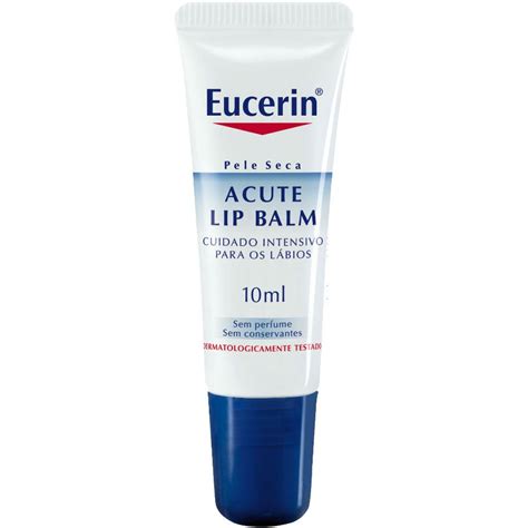 Eucerin acute lip balm cuidado intensivo para labios x 10ml - Farmacia
