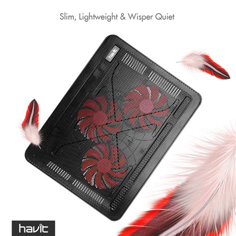 Snapklik Havit Hv F Inch Laptop Cooler Cooling Pad