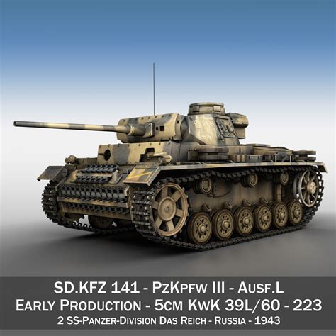 Panzer 3d Model