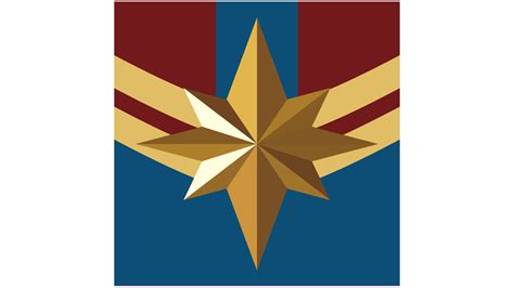Captain Marvel Logo Symbol Meaning History Png Brand